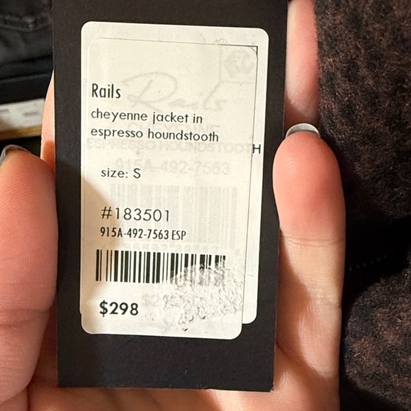 NWT Rails Cheyenne Houndstooth Jacket - Picture 9 of 9